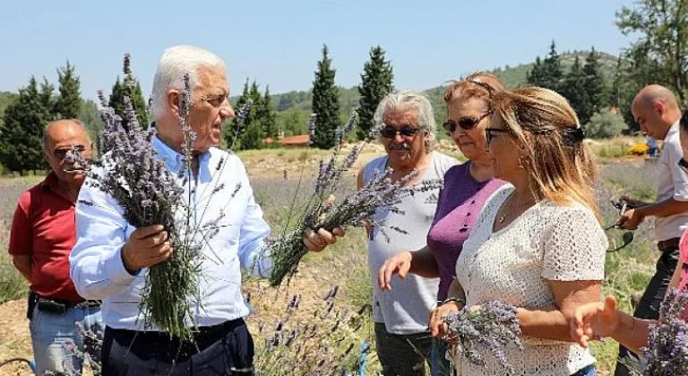 Kadın Üreticilere 97 Bin 500 Adet Tıbbi Aromatik Fidanı Dağıtıldı