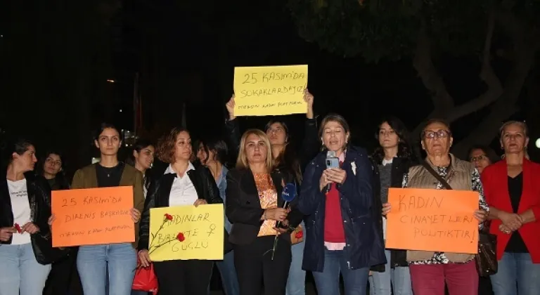 Kadınlar 25 Kasım’da alanlarda