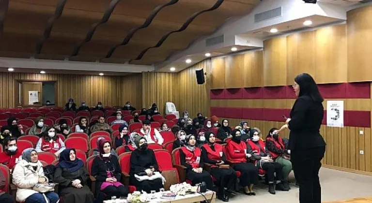 Kadınlar donma olaylarına karşı ilk yardım eğitimi