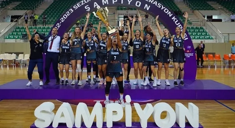 Kadınlar federasyon kupası şampiyonu tarsus'un oldu