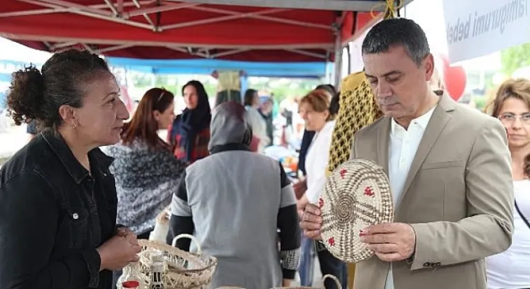 Kadınların Ellerinden Çıkan Ürünler Gölbaşı’nda Sergilendi