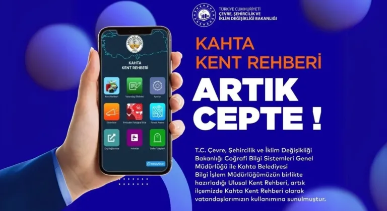 Kahta Belediyesi’nden dijital dönüşüm: Kent Rehberi Uygulaması hizmete açıldı