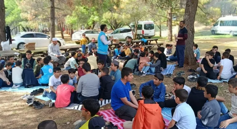 Kahta’da hafız öğrenciler piknikte buluştu: Kur’an kursu öğrencileri etkinliklerle moral depoladı