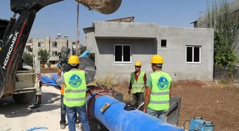 Karaduvar‘In 40 Yıllık İçmesuyu Hatları Yenilendi