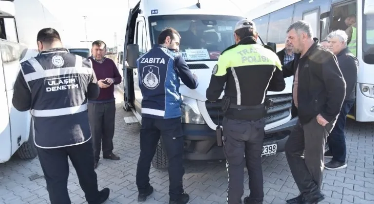 Kartepe'de öğrenci servislerine denetim