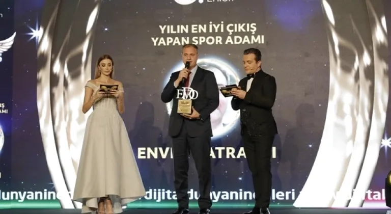 Katrancı’ya önemli ödül yılın spor adamı ödülü Enver Katrancı’nın