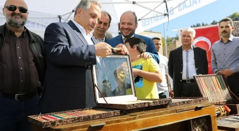 Kayseri Talas'ta Antika Pazarı heyecanı