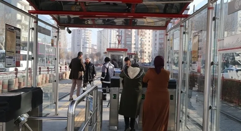 Kayseri'de tramvay iki gün boyunca ücretsiz
