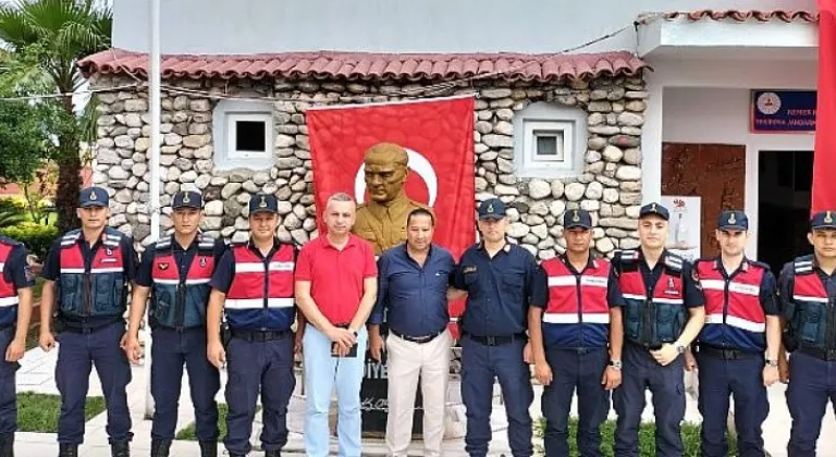 Kemer Belediye Başkan Vekili  Hasan Ali  Acar’dan Jandarmaya Ziyaret