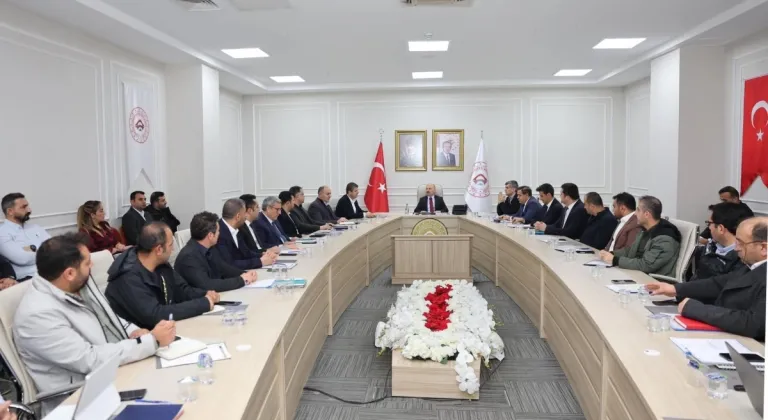 'Kentsel Altyapı Çalışmaları Koordinasyon Toplantısı' düzenlendi