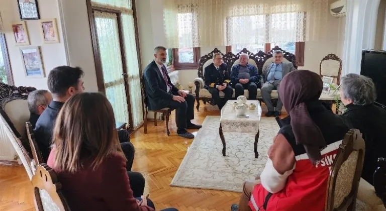 Kocaeli Gölcük'te gazilere ziyaret