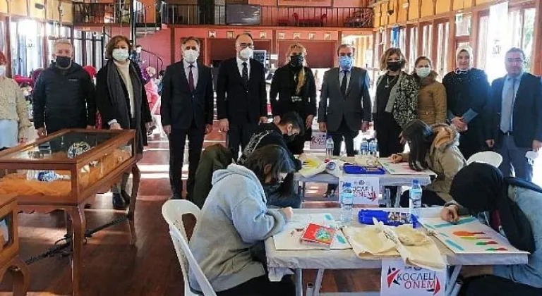 Kocaeli Önem Projesinde Öğrenciler, Doğayı Resim Kağıdına Döktü