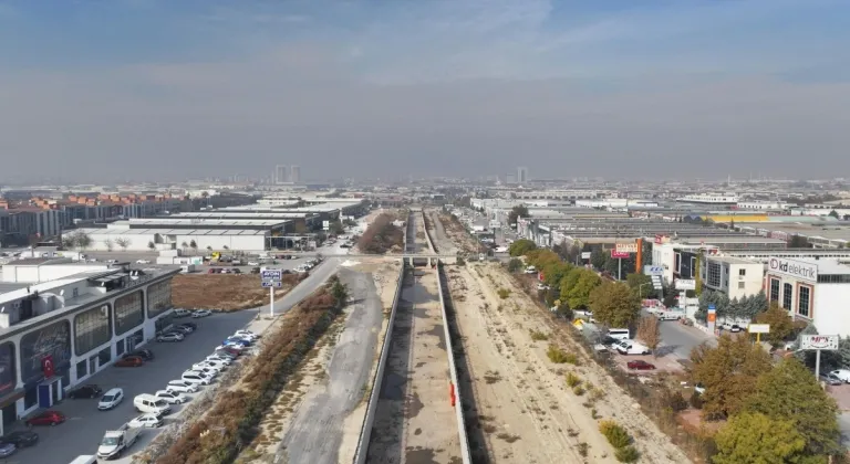 Konya Büyükşehir, Keçili Kanalı Islahı Projesi'nin 3.2 Km'lik Bölümünü Tamamladı