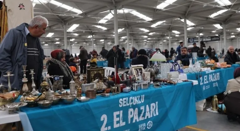 Konya Selçuklu'da 'İkinci El' Piyasasında Gün Değişikliği
