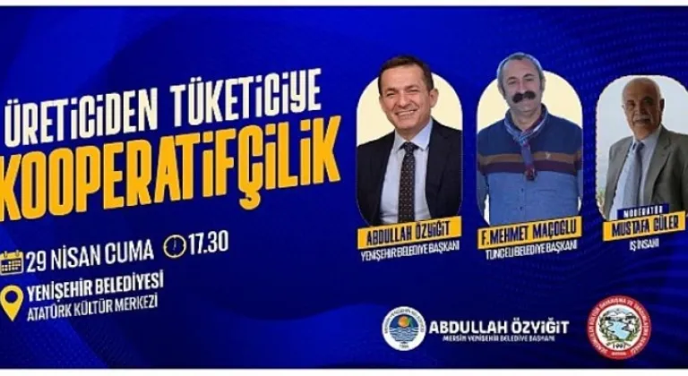 Kooperatifçiliğin iki deneyimli ismi aynı panelde buluşuyor