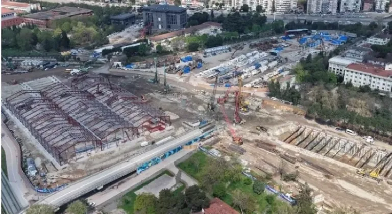 Körfezray Metro Projesinde Çalışmalar Tüm Hızıyla Sürüyor