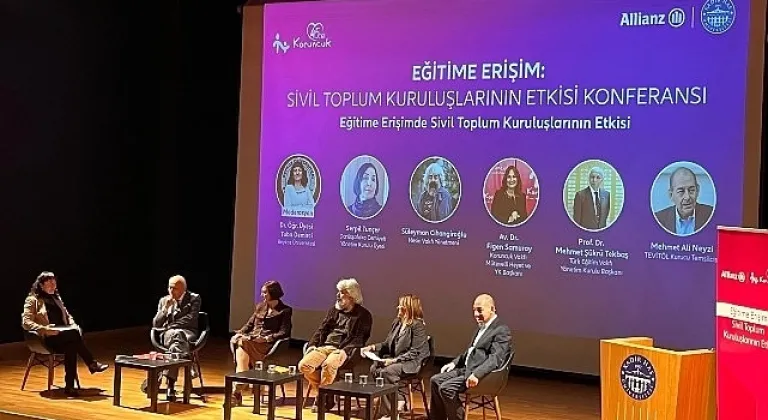 Koruncuk Vakfı “Eğitime Erişim: Sivil Toplum Kuruluşlarının Etkisi" Konferansı gerçekleşti