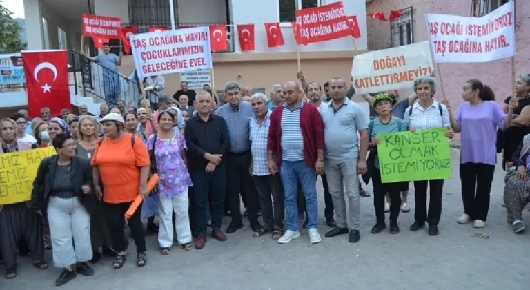 Köylülerin taş ocağı isyanı
