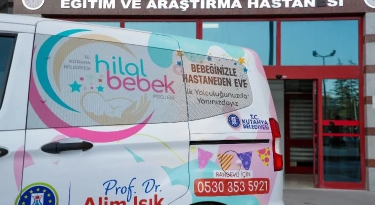 Kütahya ''Hilal Bebek Taksi' Uygulamasına Başladı.