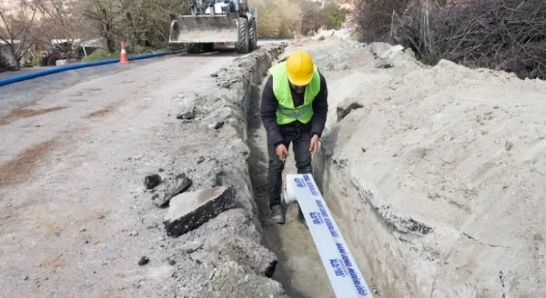 Malatya Yenice Mahallesi'nde İçme Suyu Altyapısı Yenileniyor