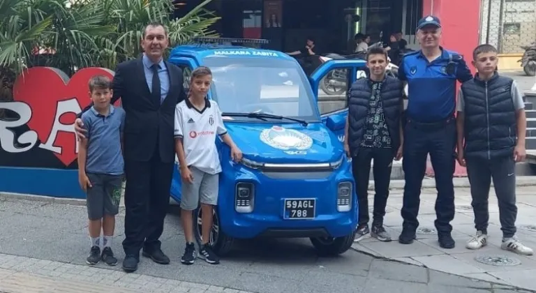Malkara'da çevre dostu elektrik zabıta hizmette