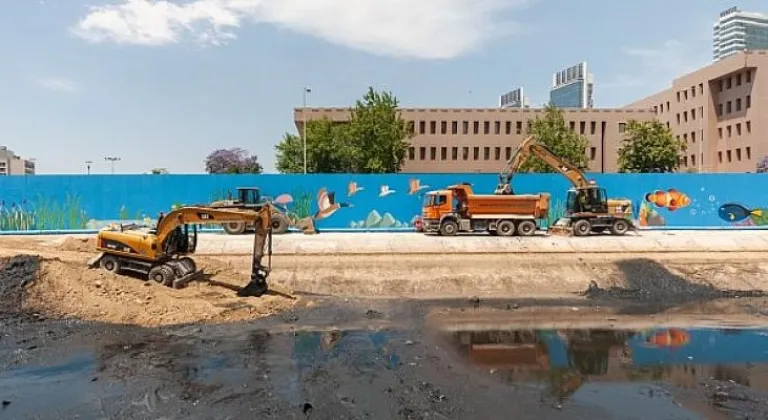 Manda Çayı'ndaki temizlik çalışması tamamlandı