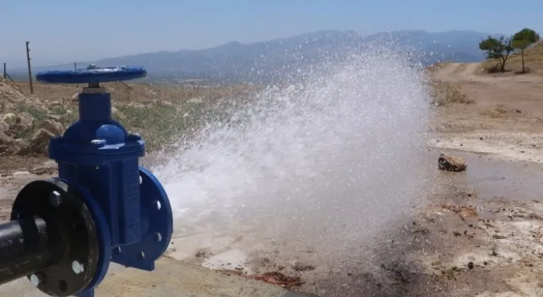 Manisa Alaşehir'de 7 litre verimli yeni sondaj