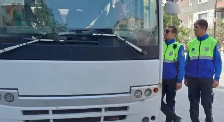 Manisa Büyükşehir Belediyesi'nden Servis Araçlarına Kapsamlı Denetim
