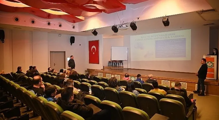 Manisa Büyükşehir Çalışanlarına İlk Yardım Eğitimi
