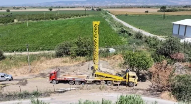 Manisa Kırsalında Yeni Sondaj Çalışmaları Devam Ediyor