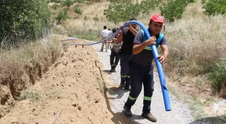 Manisa Salihli'de kesintisiz içme suyu hattı için yenileme
