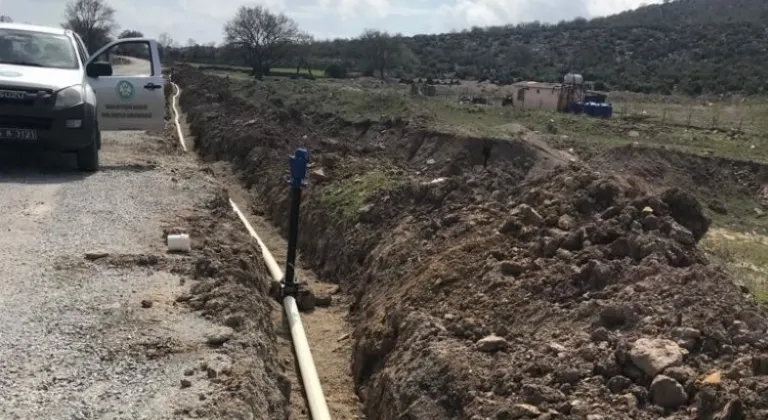 Manisa'da Yuntdağyenice Sulama Tesisi yenilendi