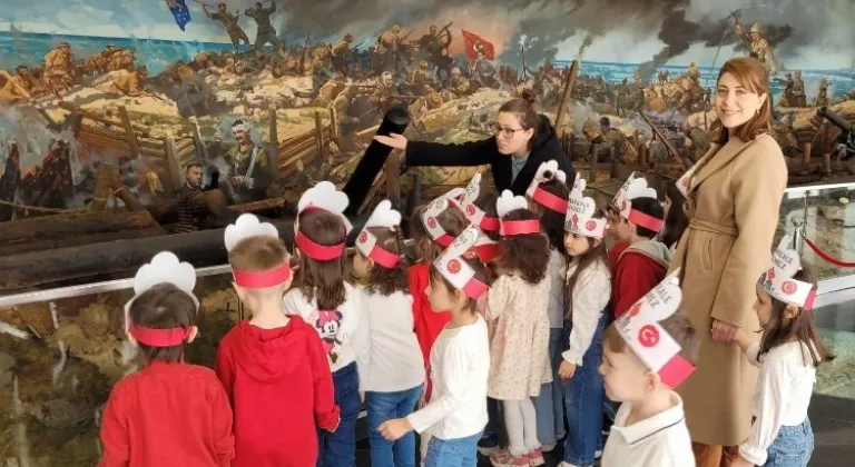 Manisalı minikler Çanakkale ruhunu yaşadı