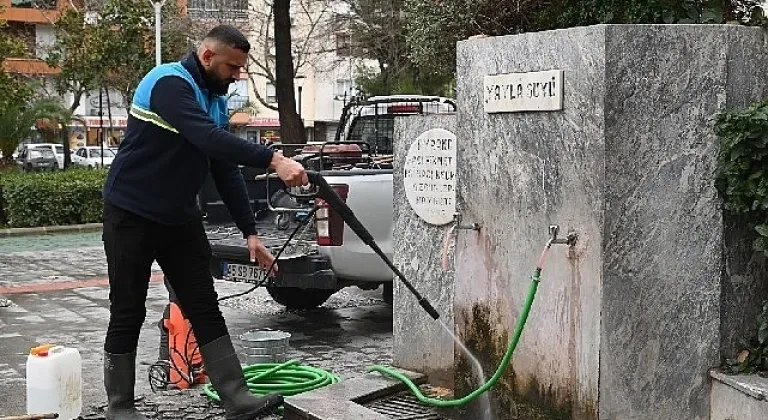 Manisa'nın Can Damarları Temizleniyor, Hayrat Çeşmelerine Hayat Veriliyor