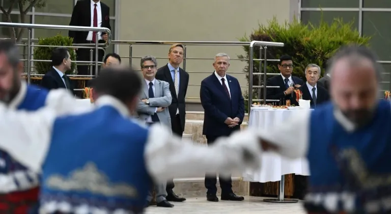 Mansur Yavaş’tan Büyükelçi ve misyon şeflerine 23 Nisan resepsiyonu  - Videolu Haber
