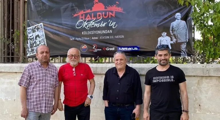 Meigder Atatürk Fotoğrafçısı Gazeteci Haldun Okdemir'in sergisinde
