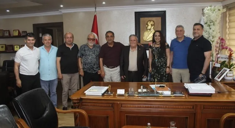 MEİGDER’den Başkan Sarı’ya hayırlı olsun ziyareti