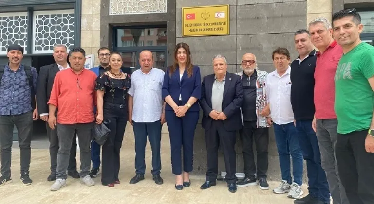 MEİGDER’den Başkonsolos Mendeli’ye ziyaret 