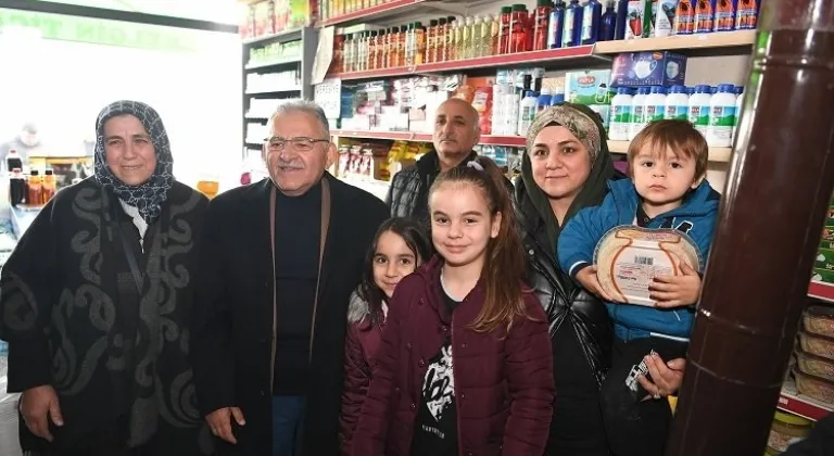 Memduh Büyükkılıç'tan Tomarza'ya ziyaret