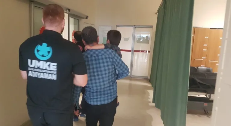 Merdivenlerden düşen küçük çocuk yaralandı