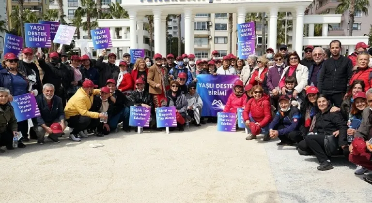 Mersin Büyükşehir’den ‘Aktif Ve Başarılı Yaş Alma Yürüyüşü’ 