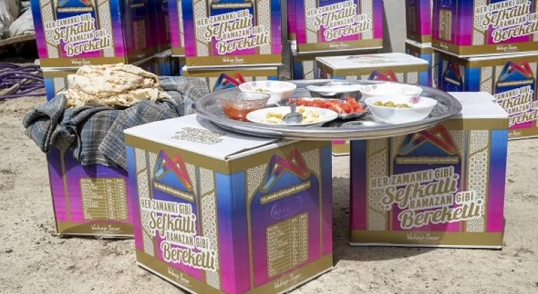 Mersin Büyükşehir’den  Yörüklere Göç Azığı
