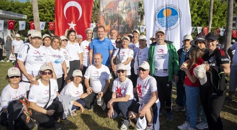 Mersin Büyükşehir’in ‘Bilinçli Spor’ Etkinliği 19 Mayıs Coşkusuyla Renklendi