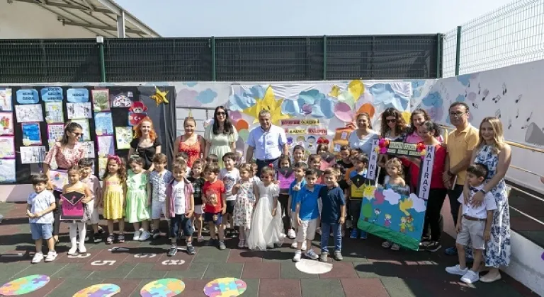Mersin Büyükşehir’in Kreşlerinde Minikler Karne Heyecanı Yaşadı
