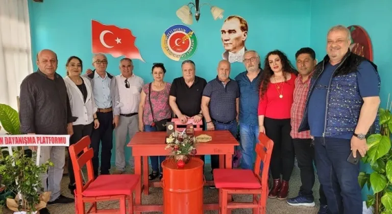 Mersin Dayanışma Platformu’ndan MEİGDER’e ziyaret 