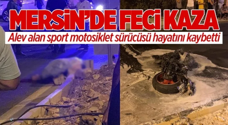 Mersin Erdemli'de Motor Kazasında Tarsuslu Genç öldü