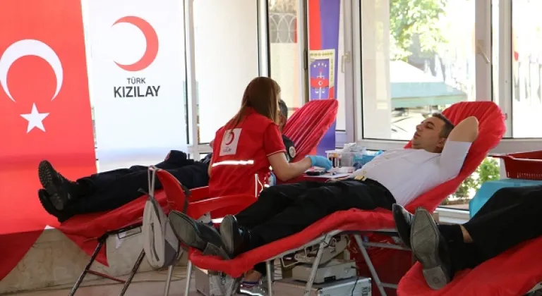 Mersin il Jandarmadan Kan Bağışı