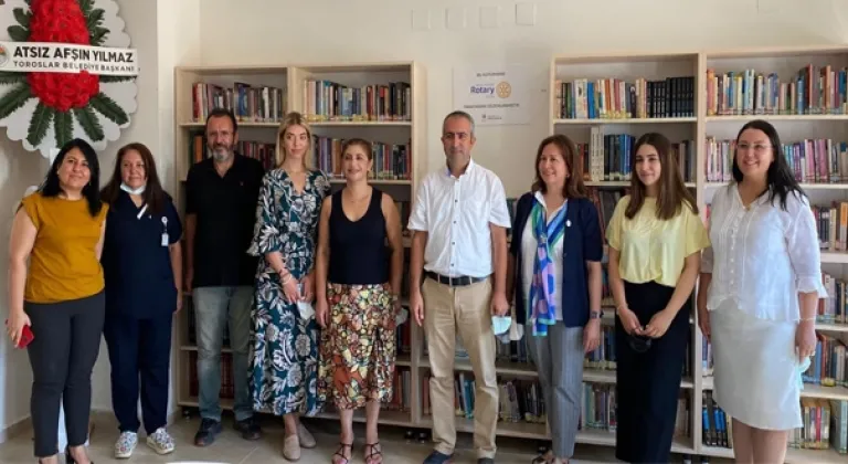 Mersin KAMATEM/ÇEMATEM’e kütüphane