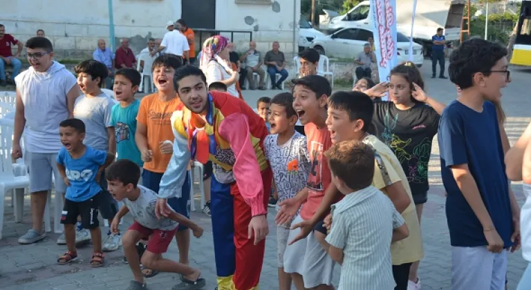 Mersin Kırsal kesimde yaşayan çocuklar neşelendi