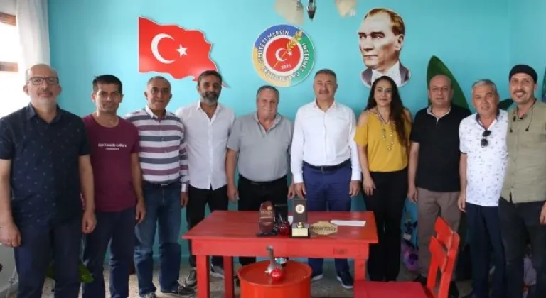 Mersin Milletvekili Özkan MEİGDER’i ziyaret etti.